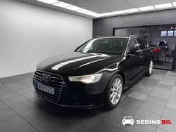 Svart Begagnad 2015 Audi A6 Ambition Kombi | 139 900 kr (Marknadspris)
