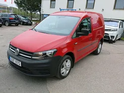 Röd Begagnad 2019 VW Caddy Minibuss | 164 800 kr (Bra pris)