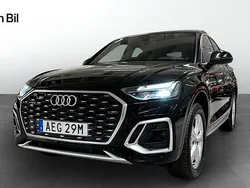 Mytsvart metallic Begagnad 2024 Audi Q5 Sportback S-Line SUV | 579 000 kr (Marknadspris)