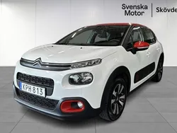 Vit Begagnad 2018 Citroën C3 Halvkombi | 99 200 kr (Marknadspris)