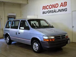 Ljusblå Begagnad 1991 Chrysler Voyager Minibuss | 39 900 kr