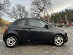 Svart Begagnad 2016 Fiat 500C Lounge Cab | 120 000 kr (Marknadspris)
