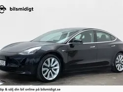 Svart Begagnad 2020 Tesla Model 3 Standard Range Plus Sedan | 227 800 kr (Marknadspris)