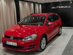 Röd Begagnad 2013 VW Golf VII Kombi | 89 900 kr (Lite dyr)