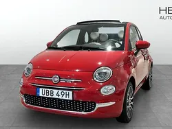 Röd (red) Begagnad 2022 Fiat 500C Dolcevita Cab | 139 900 kr (Superpris)