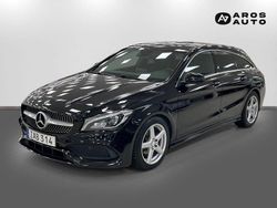 Svart Begagnad 2017 Mercedes CLA180 Shooting Brake AMG Kombi | 212 500 kr (Marknadspris)