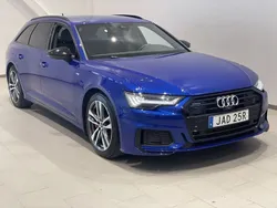 Blå (ultrablå metallic) Begagnad 2023 Audi A6 S-Line Kombi | 514 900 kr (Marknadspris)