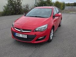 Röd Begagnad 2014 Opel Astra Halvkombi | 62 900 kr (Marknadspris)