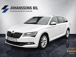 Vit Begagnad 2016 Skoda Superb Kombi | 209 900 kr (Lite dyr)