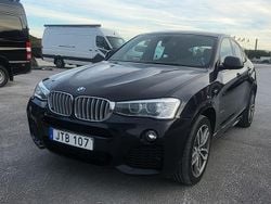 Svart Begagnad 2016 BMW X4 M Sport SUV | 258 900 kr (Marknadspris)