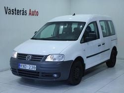 Vit Begagnad 2009 VW Caddy Minibuss | 69 900 kr (Dyr)