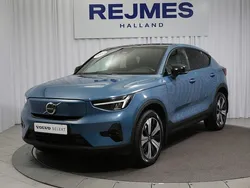 Grå Begagnad 2022 Volvo EC40 Plus SUV | 359 500 kr