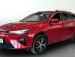 Röd (red) Begagnad 2022 MG MG5 EV Kombi | 229 900 kr (Bra pris)