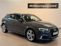 Grå Begagnad 2019 Audi A3 Sportback Sport Halvkombi | 219 000 kr (Lite dyr)