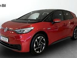 Mörkröd Begagnad 2023 VW ID.3 Pro Performance Halvkombi | 284 900 kr (Marknadspris)