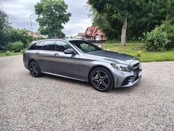 Grå Begagnad 2020 Mercedes C300e AMG line Kombi | 239 000 kr (Dyr)