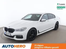 Vit (blå) Begagnad 2016 BMW 740 Sedan | 385 000 kr