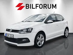Vit Begagnad 2013 VW Polo R-line Halvkombi | 59 900 kr (Marknadspris)