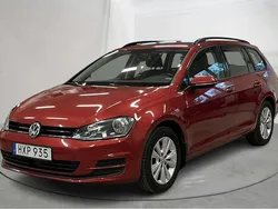 Röd Begagnad 2016 VW Golf VII | 99 900 kr (Bra pris)