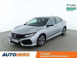 Silver Begagnad 2017 Honda Civic Comfort Halvkombi | 134 000 kr (Bra pris)