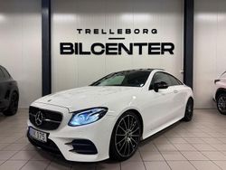 Vit Begagnad 2018 Mercedes E220 AMG Sportkupé | 369 900 kr (Marknadspris)