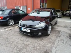 Svart Begagnad 2009 VW Golf VI Halvkombi | 86 900 kr (Lite dyr)