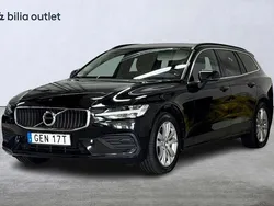 Svart Begagnad 2022 Volvo V60 Kombi | 254 900 kr (Marknadspris)