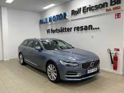 Ljusblå (blå) Begagnad 2019 Volvo V90 Inscription Kombi | 319 500 kr (Marknadspris)