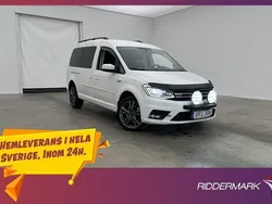 Vit Begagnad 2016 VW Caddy Maxi Life Life Minibuss | 199 800 kr (Marknadspris)