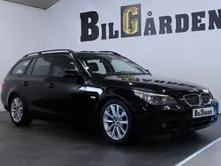 Svart Begagnad 2007 BMW 523 Kombi | 39 900 kr (Bra pris)
