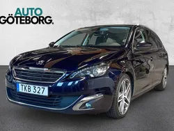 Mörkblå Begagnad 2014 Peugeot 308 Allure Kombi | 89 899 kr (Marknadspris)