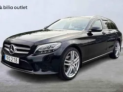 Svart Begagnad 2019 Mercedes C220 Kombi | 279 900 kr