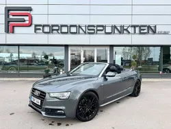 Mörkgrå (daytona grå metallic) Begagnad 2013 Audi A5 Cabriolet S-Line Cab | 249 000 kr (Lite dyr)