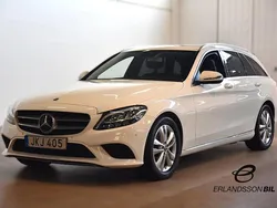 Vit Begagnad 2019 Mercedes C200 Avantgarde Kombi | 249 900 kr (Bra pris)