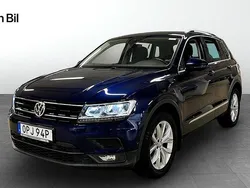 Blå (atlantic blue metallic) Begagnad 2019 VW Tiguan Comfortline SUV | 239 800 kr