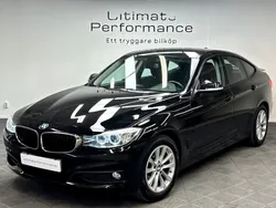 Svart Begagnad 2014 BMW 320 Gran Turismo Halvkombi | 169 000 kr (Marknadspris)