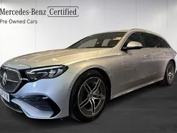 Silver Begagnad 2023 Mercedes E220 AMG Kombi | 589 000 kr