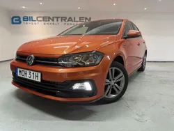 Orange Begagnad 2020 VW Polo R-line Halvkombi | 169 900 kr (Marknadspris)