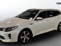 Vit Begagnad 2016 Kia Optima 2 Kombi | 189 900 kr (Marknadspris)