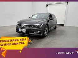 Mörkgrå (mgrå) Begagnad 2018 VW Passat R-line Kombi | 229 800 kr (Marknadspris)