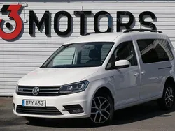 Vit Begagnad 2015 VW Caddy Maxi Life Life Minibuss | 189 900 kr (Bra pris)