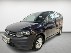 Blå (blåmetallic) Begagnad 2020 VW Caddy Maxi Minibuss | 169 900 kr (Marknadspris)