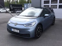 Blå (stonewashed blue metallic) Begagnad 2022 VW ID.3 Pro Performance Halvkombi | 216 000 kr (Marknadspris)
