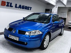 Blå Begagnad 2004 Renault Mégane Cabriolet Cab | 39 900 kr (Marknadspris)