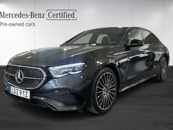 Grå (grey) Begagnad 2025 Mercedes E220 Sedan | 759 900 kr