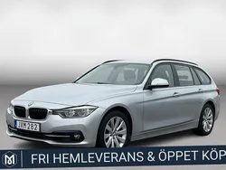 Silver (silver metallic) Begagnad 2018 BMW 320 Kombi | 209 900 kr (Bra pris)