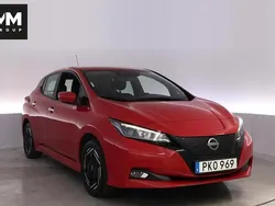 Röd Begagnad 2022 Nissan Leaf Acenta Halvkombi | 169 900 kr (Marknadspris)
