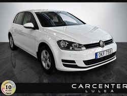 Vit Begagnad 2016 VW Golf VII Halvkombi | 169 900 kr (Marknadspris)