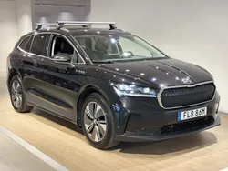 Svart (black magic metallic) Begagnad 2022 Skoda Enyaq iV SUV | 379 000 kr (Bra pris)