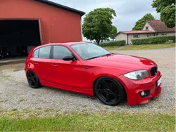 Röd Begagnad 2008 BMW 118 Advantage Halvkombi | 35 000 kr (Bra pris)